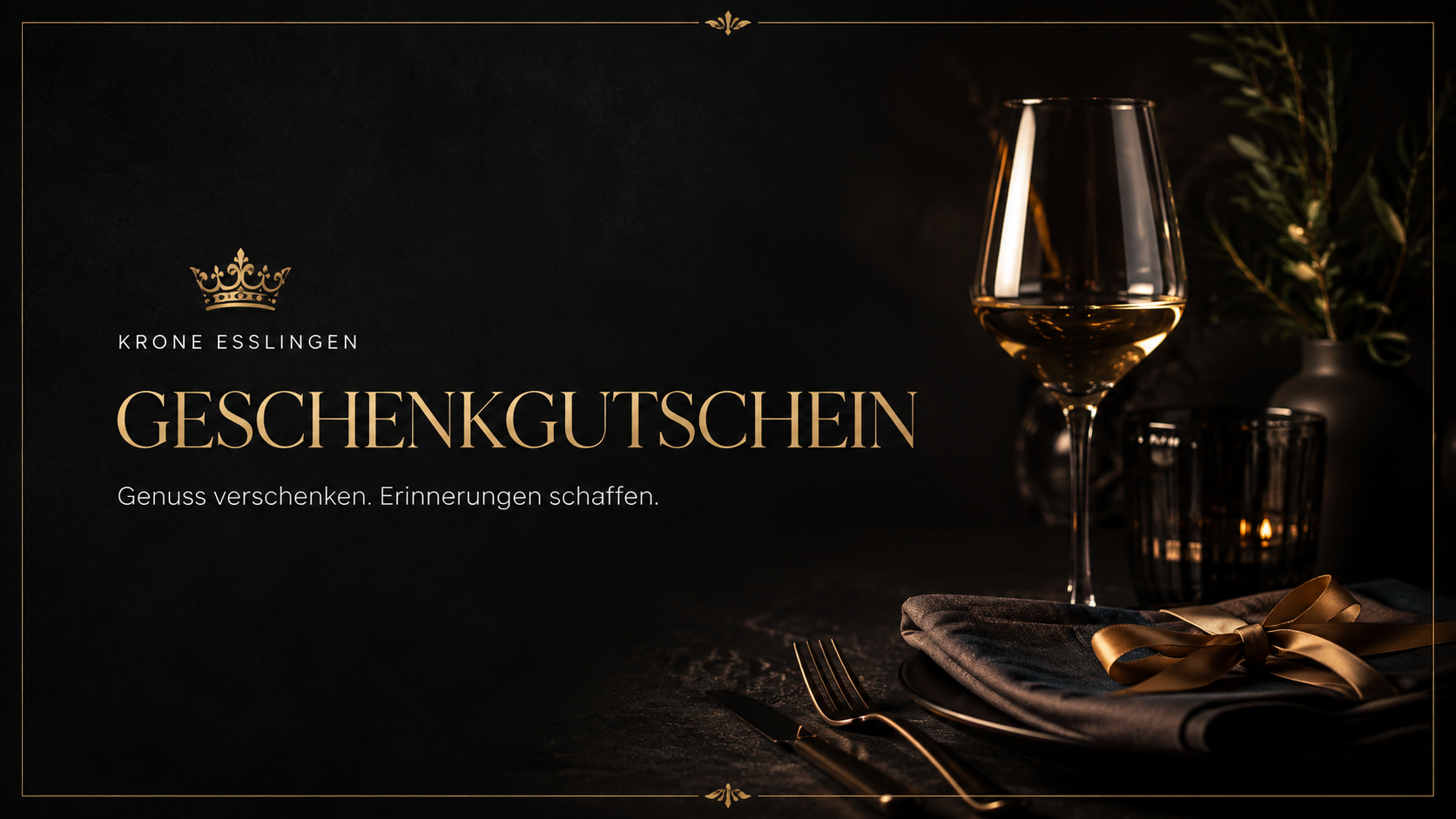 Geschenkgutschein Restaurant Krone Esslingen