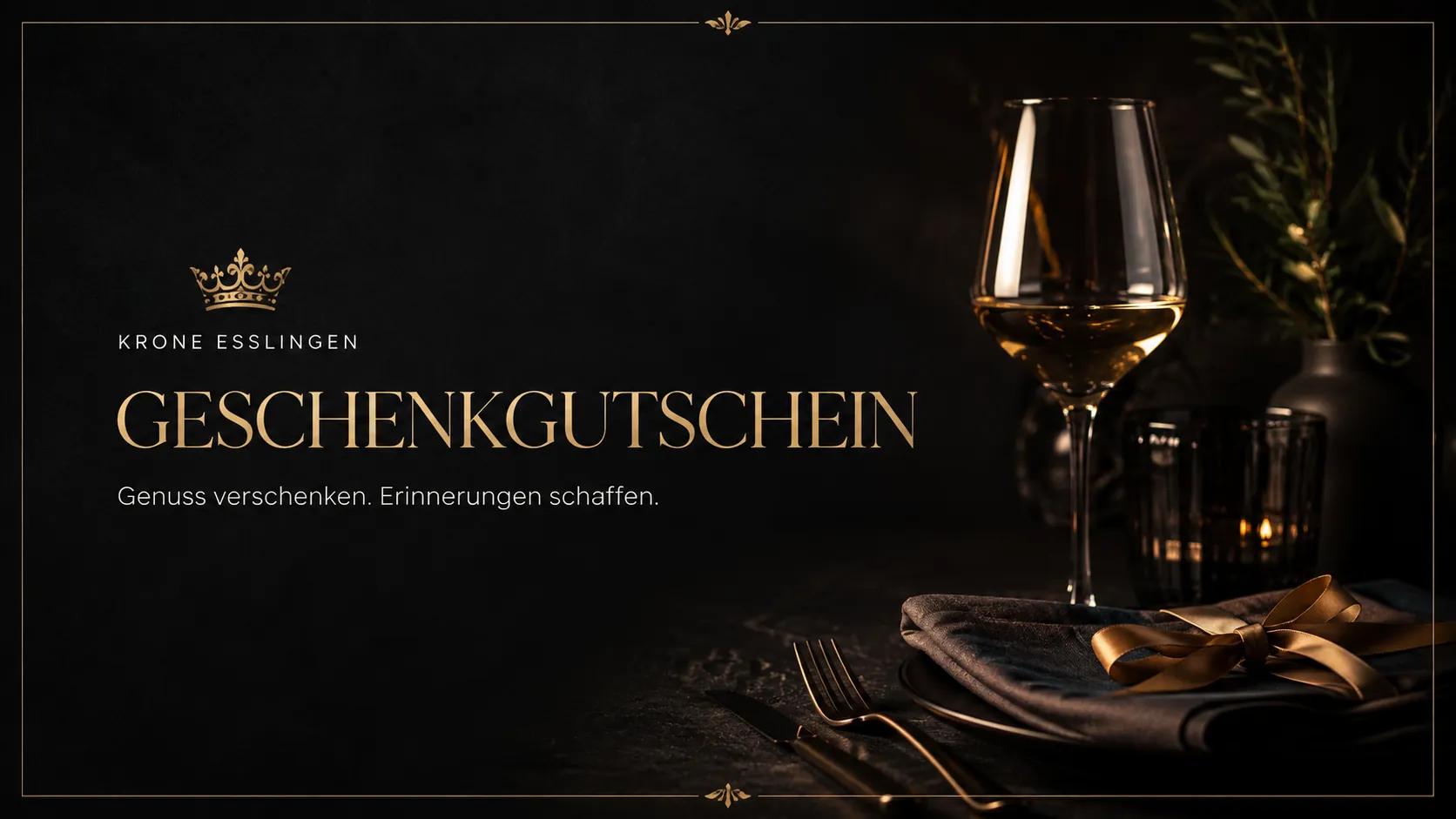 Geschenkgutschein Restaurant Krone Esslingen